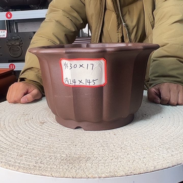 紫砂花盆紫砂花盆