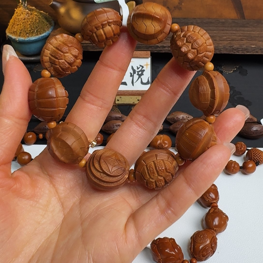 橄榄核手串/手链富甲天下