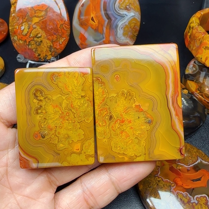 玛瑙/玉髓战国红玛瑙未镶嵌大****8