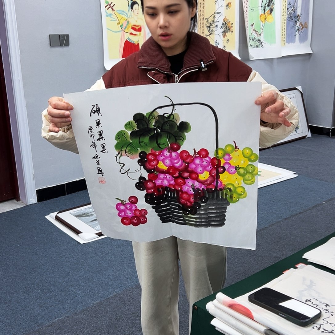 国画宣纸纯手绘国画大放漏！！！