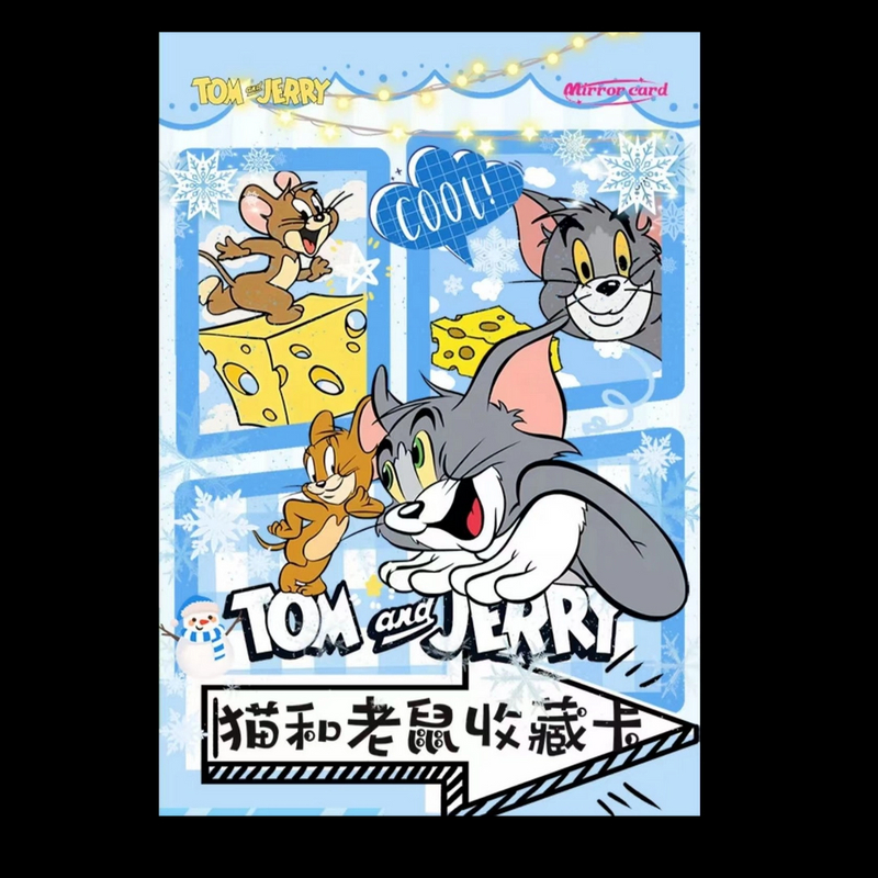 鹅鹅【推推】猫和老鼠第一弹 猫和老鼠盲盒收藏卡牌