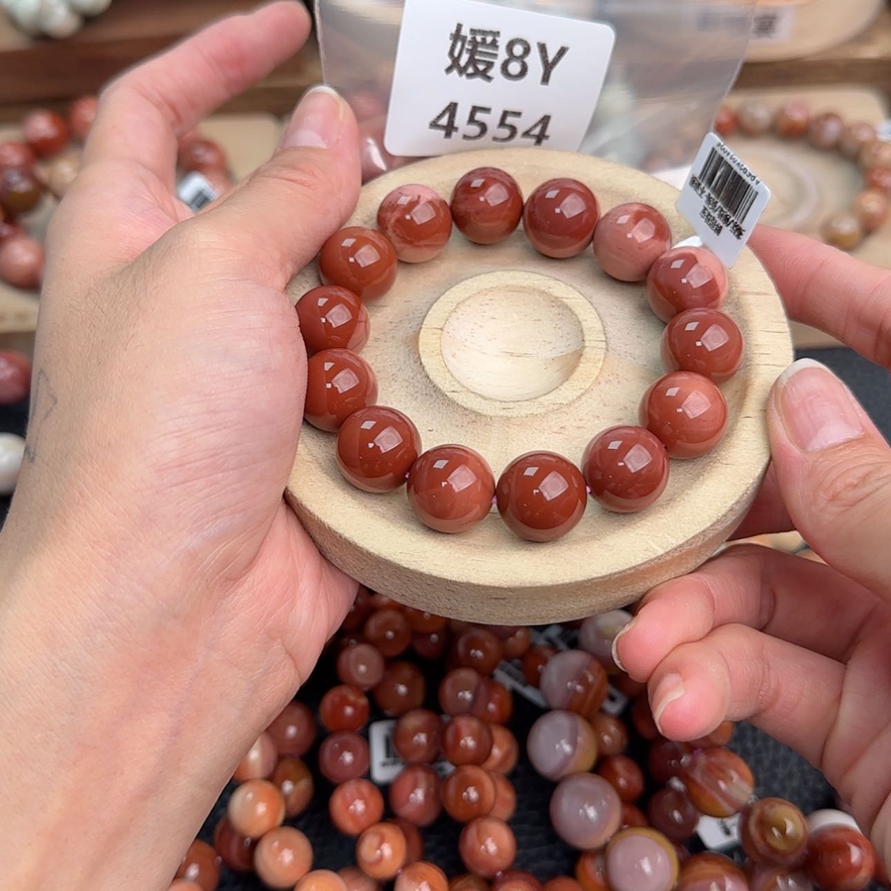 【闪购商品】石英质玉手链未镶嵌兮*