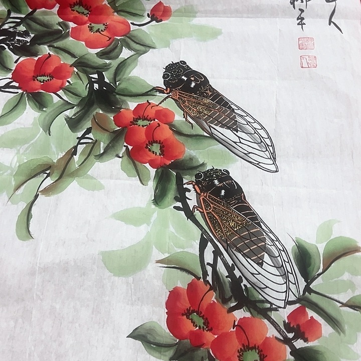 国画本人纯手绘作品欣赏