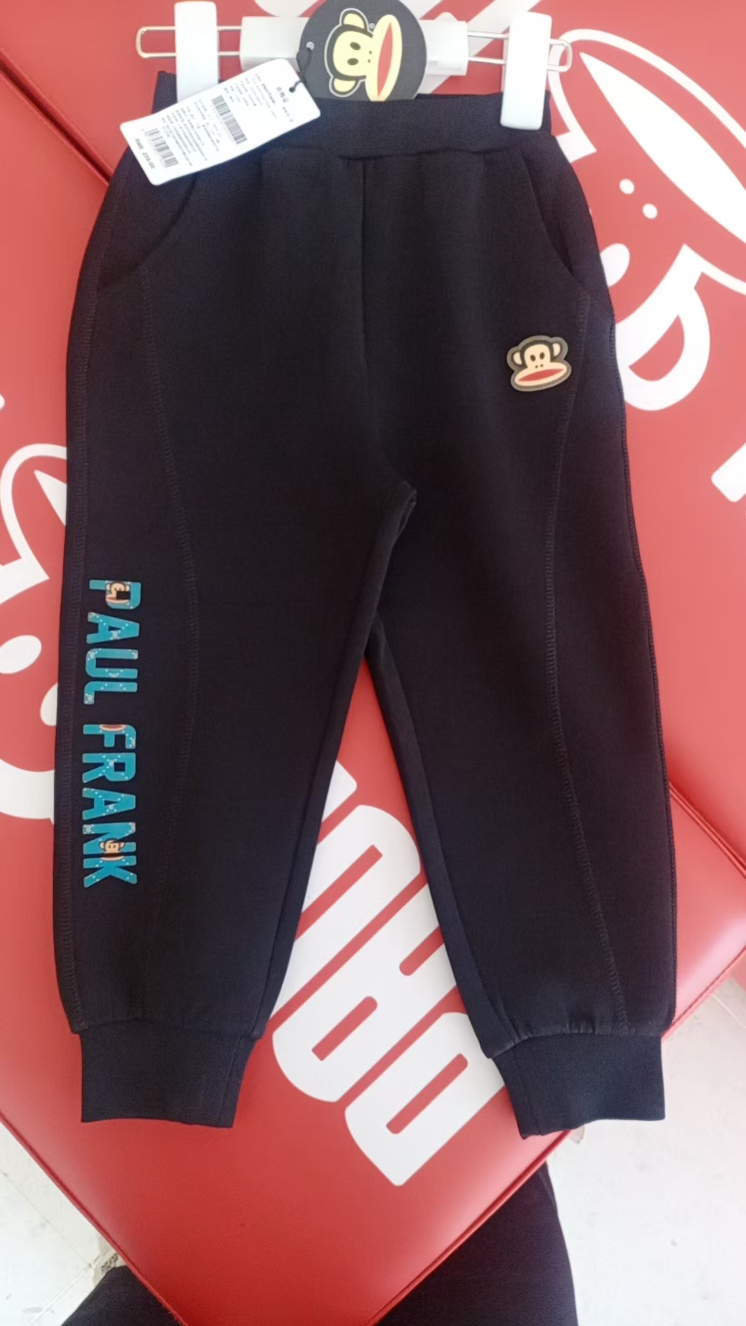 男童春秋薄款休闲运动长裤帅气时髦裤子(11)