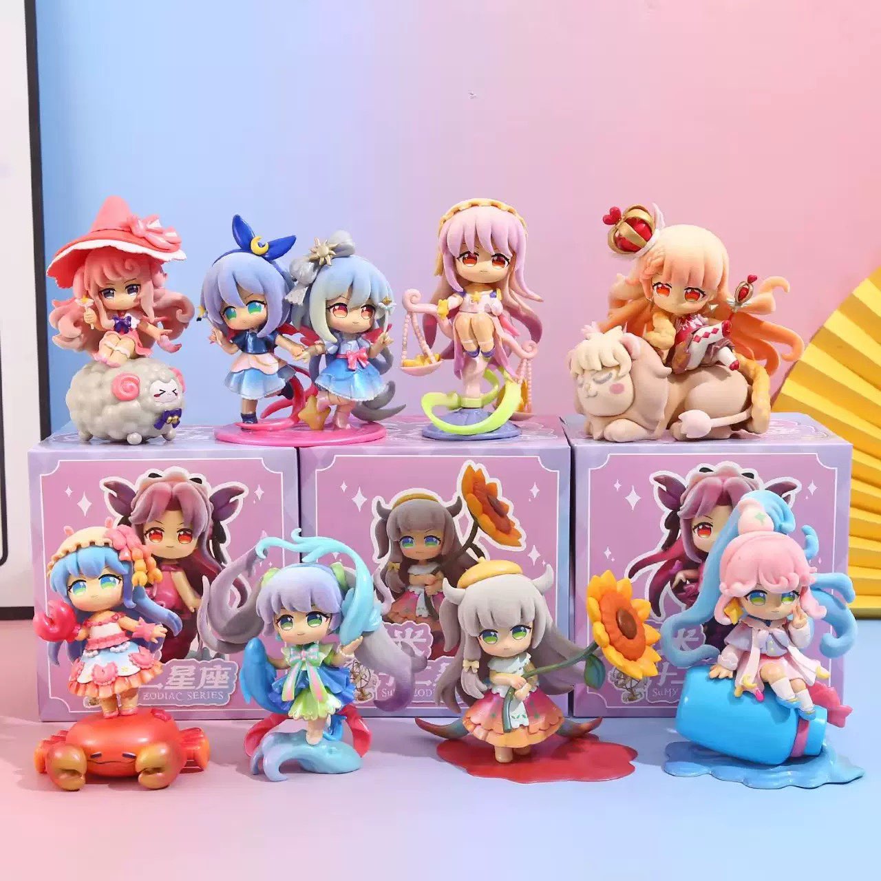 【福利】十二星座- 创意摆件 各种文创礼品以直播间为准 默认微瑕
