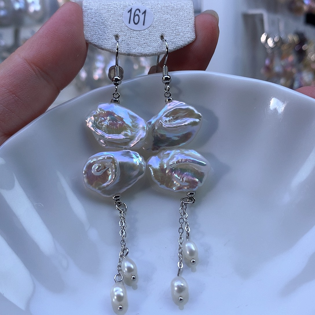 耳饰淡水珍珠合金福利161号