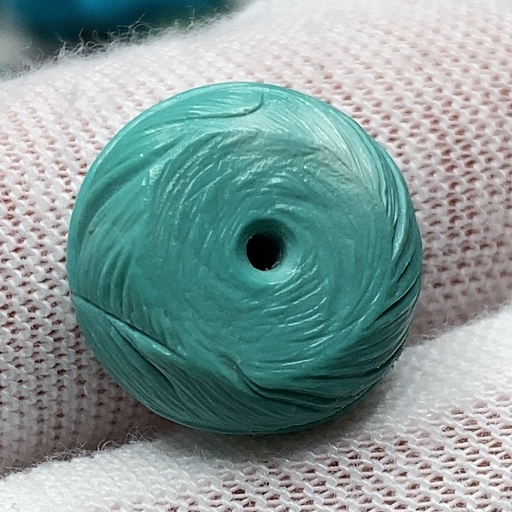 绿松石未镶嵌天然原矿 地大质检