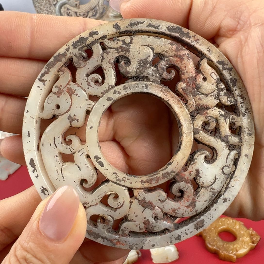 和田玉未镶嵌挂件好**荐