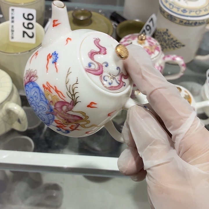 茶具微暇，介意勿拍