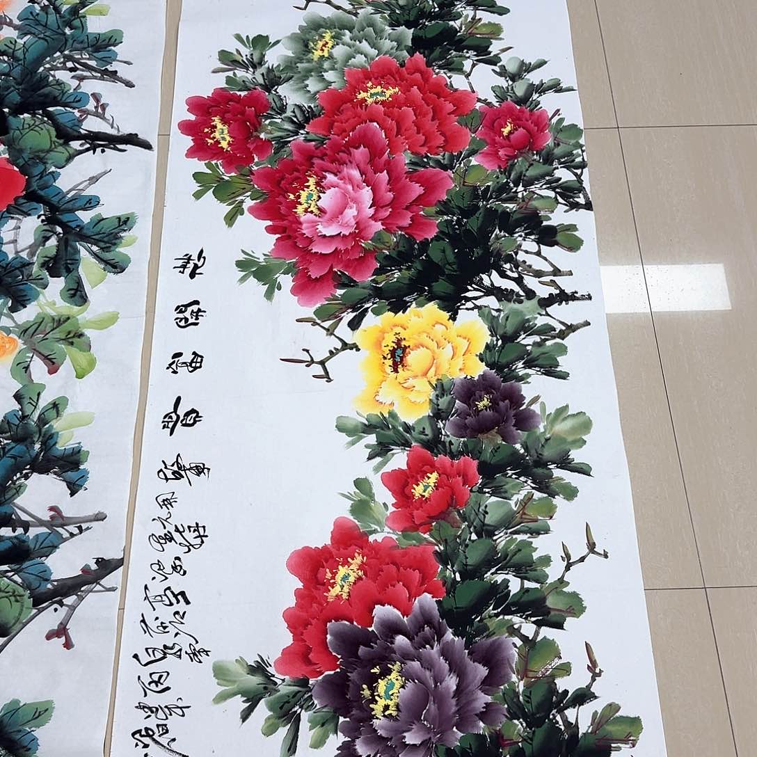 国画国画作品展。国画h