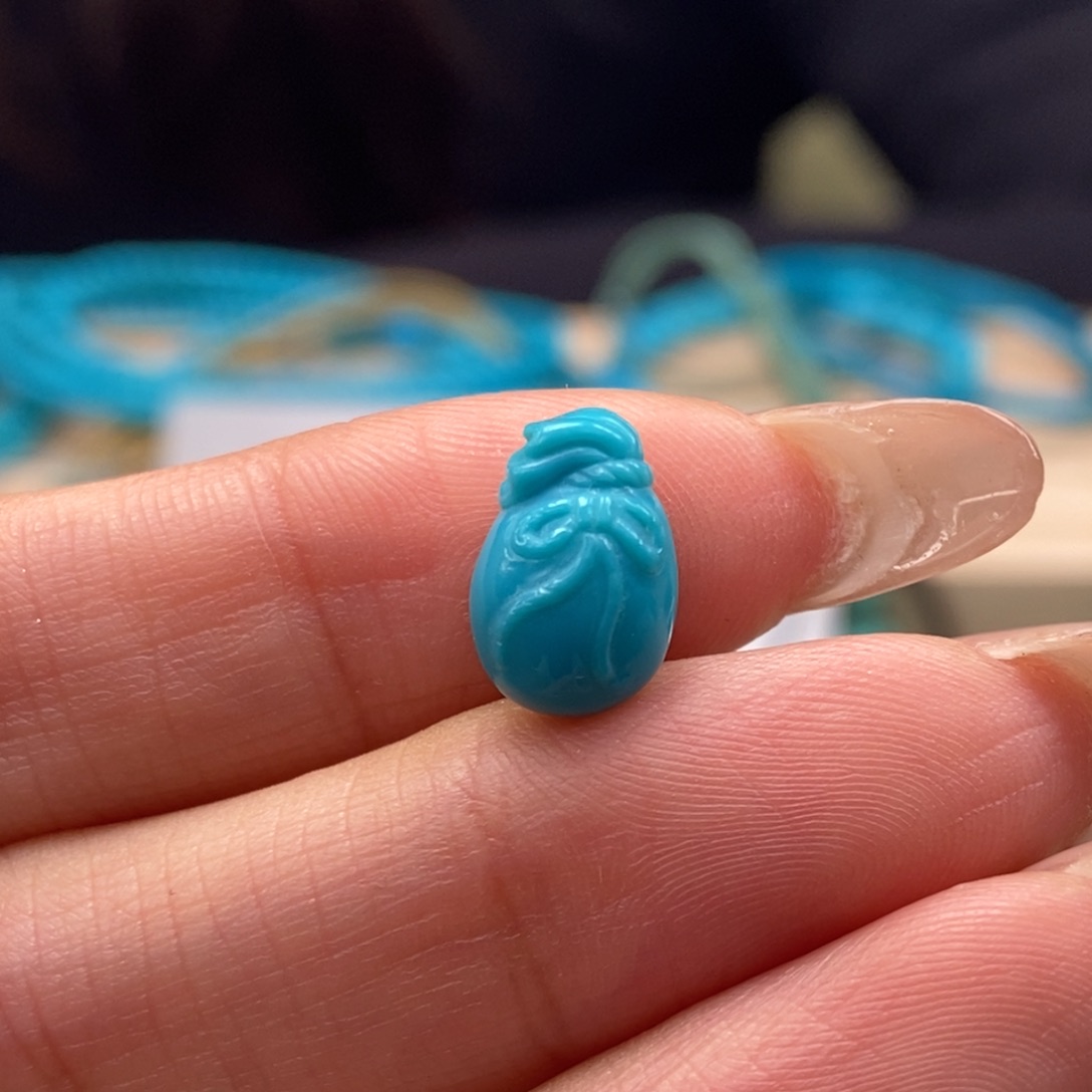 未镶嵌绿松石挂件