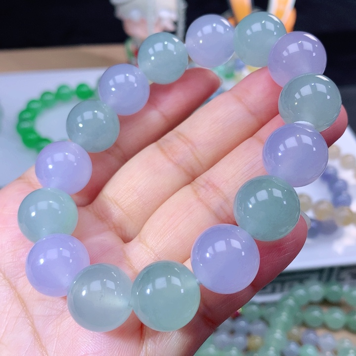 翡翠手链未镶嵌翡翠卡14