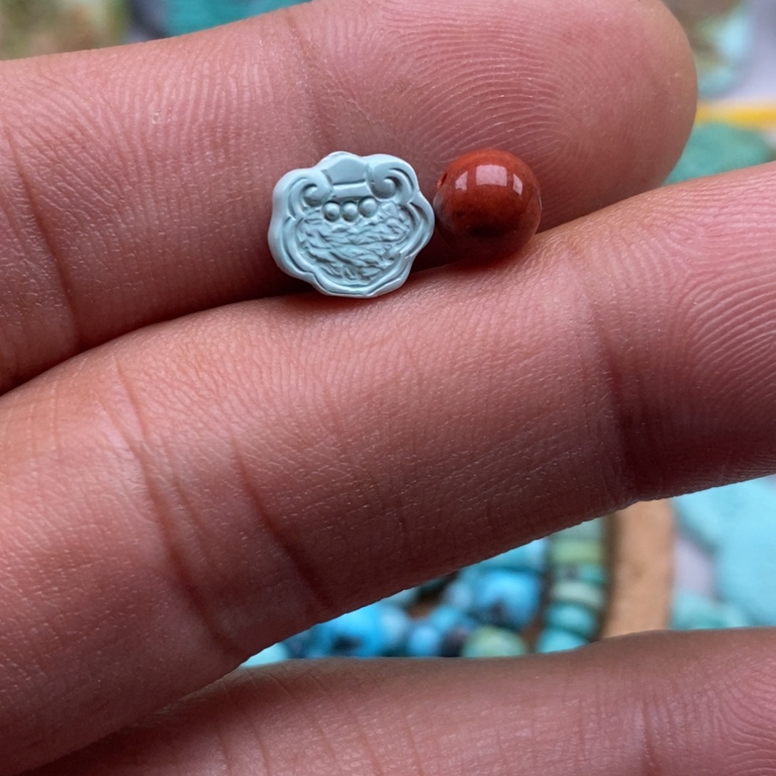 南红玛瑙未镶嵌珠宝半成品