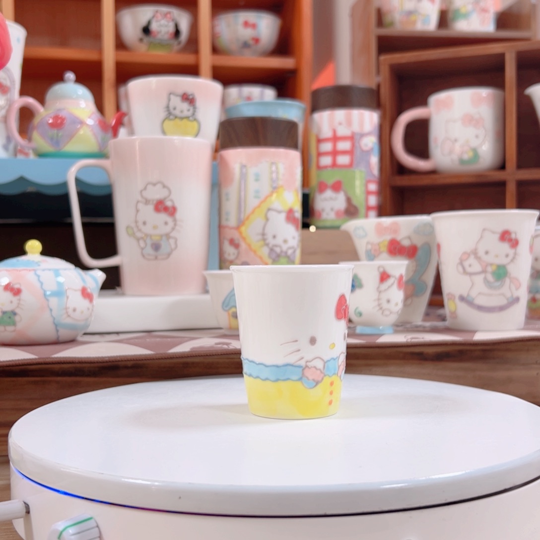 高温釉下彩手作陶瓷