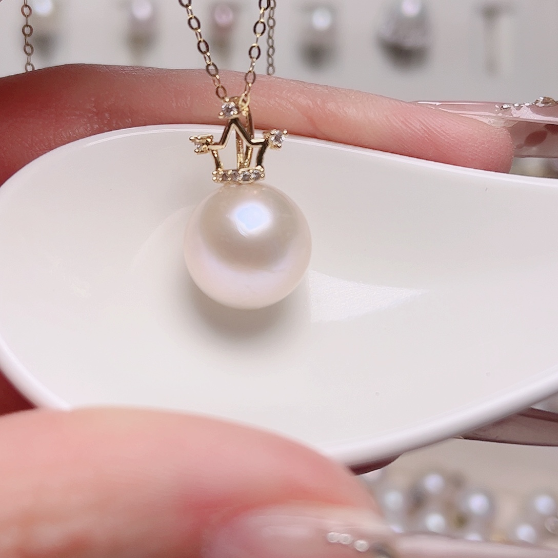 未镶嵌颈饰淡水珍珠