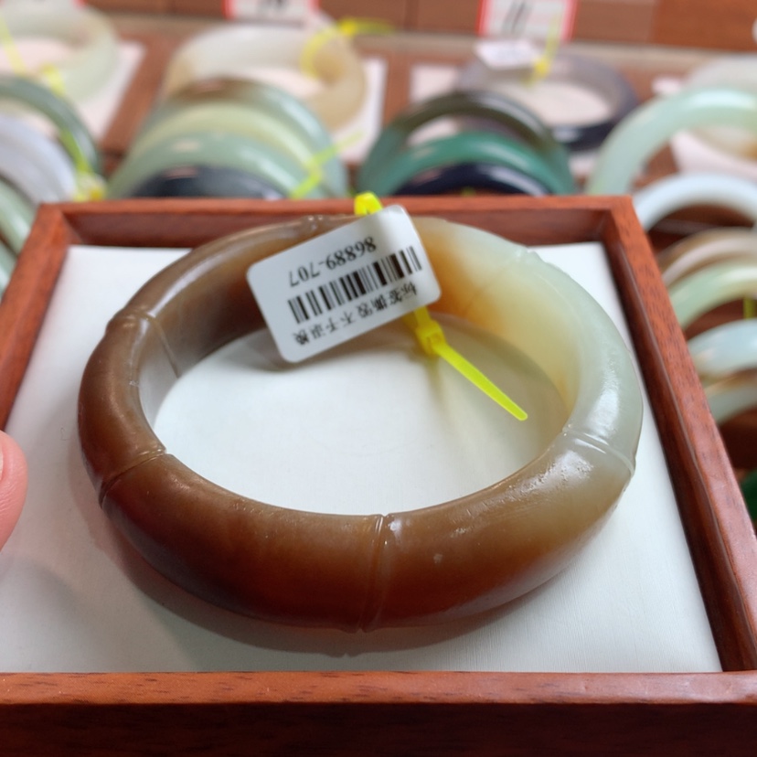 【闪购商品】和田玉手镯未镶嵌55.3