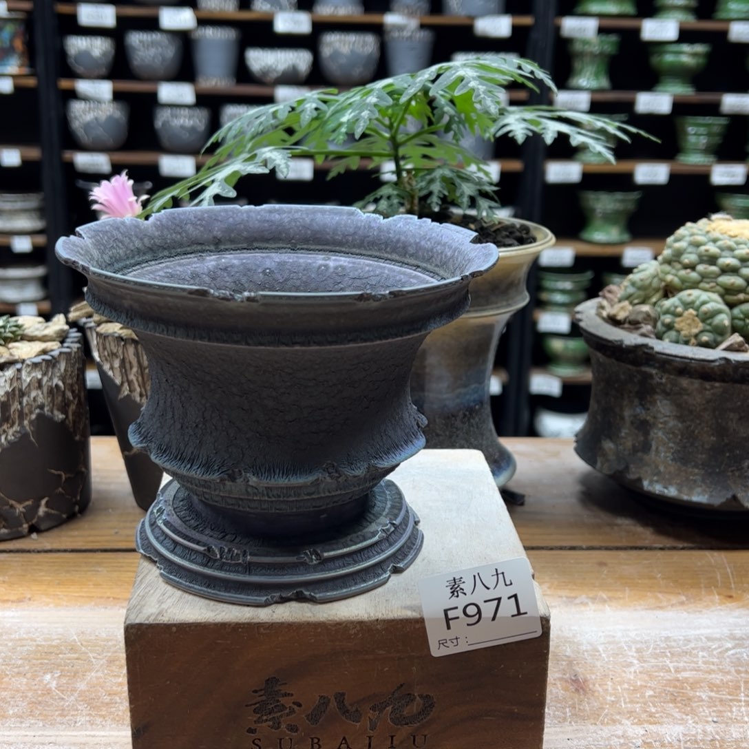 素八九陶瓷内口16高12