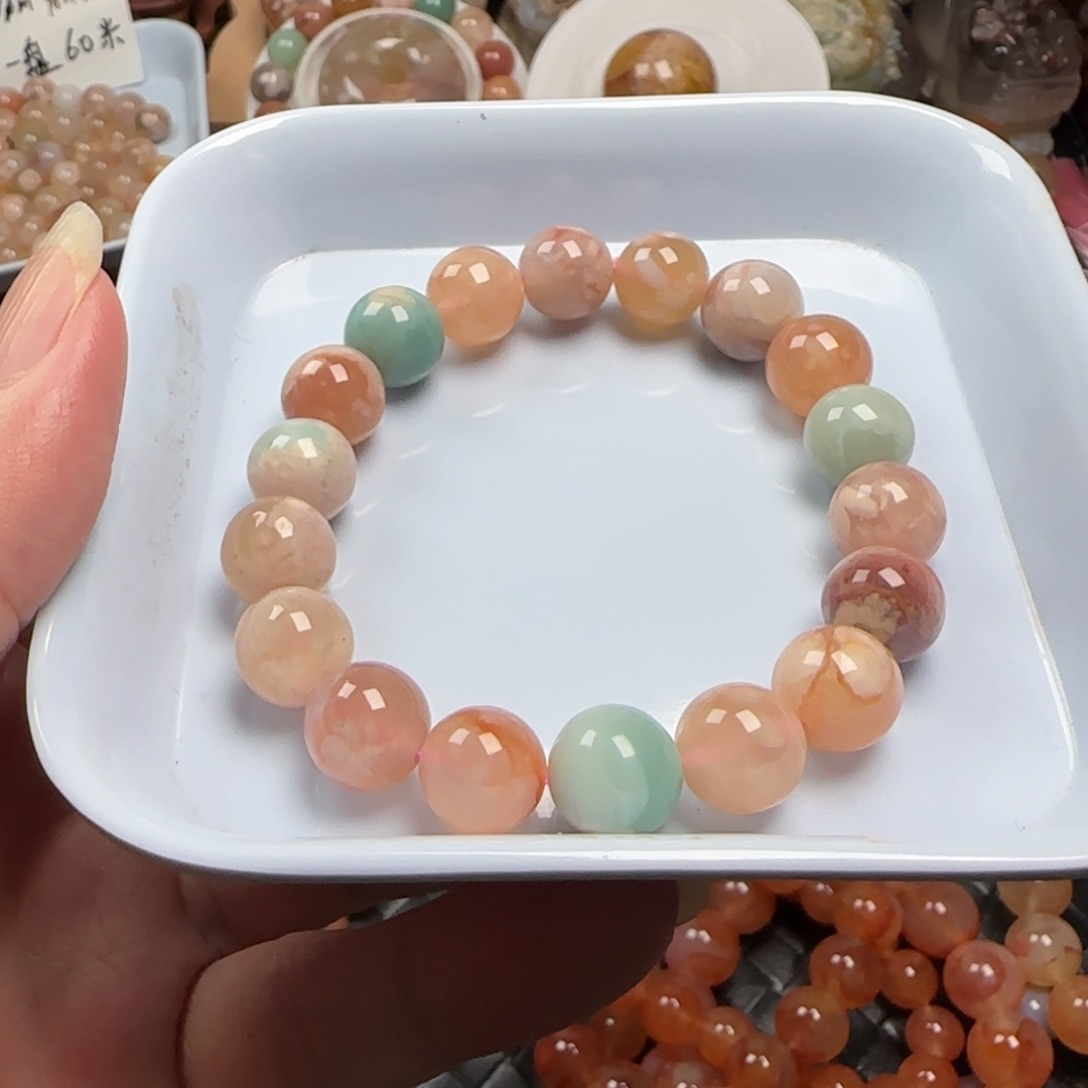 未镶嵌玛瑙/玉髓珠宝半成品