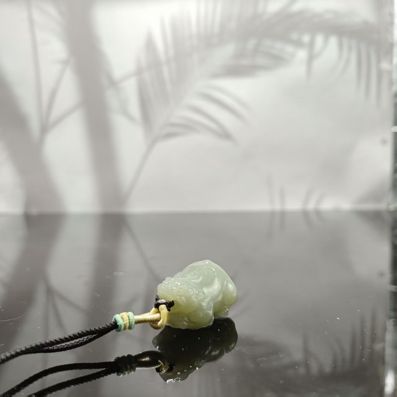 N和田玉貔貅吊坠0086