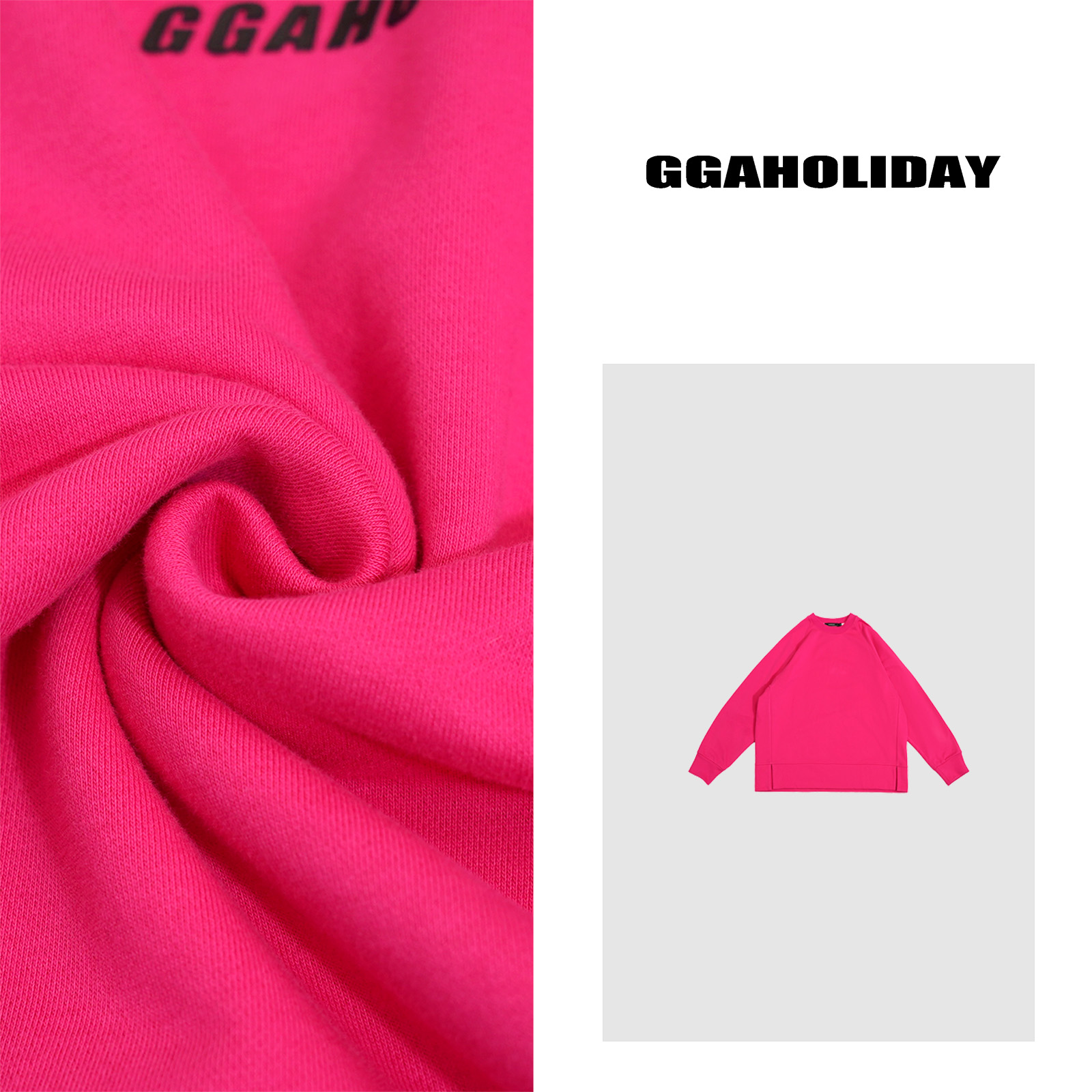 25早春新款轻奢高级感美式复古街头百搭时尚宽松显瘦卫衣-151179