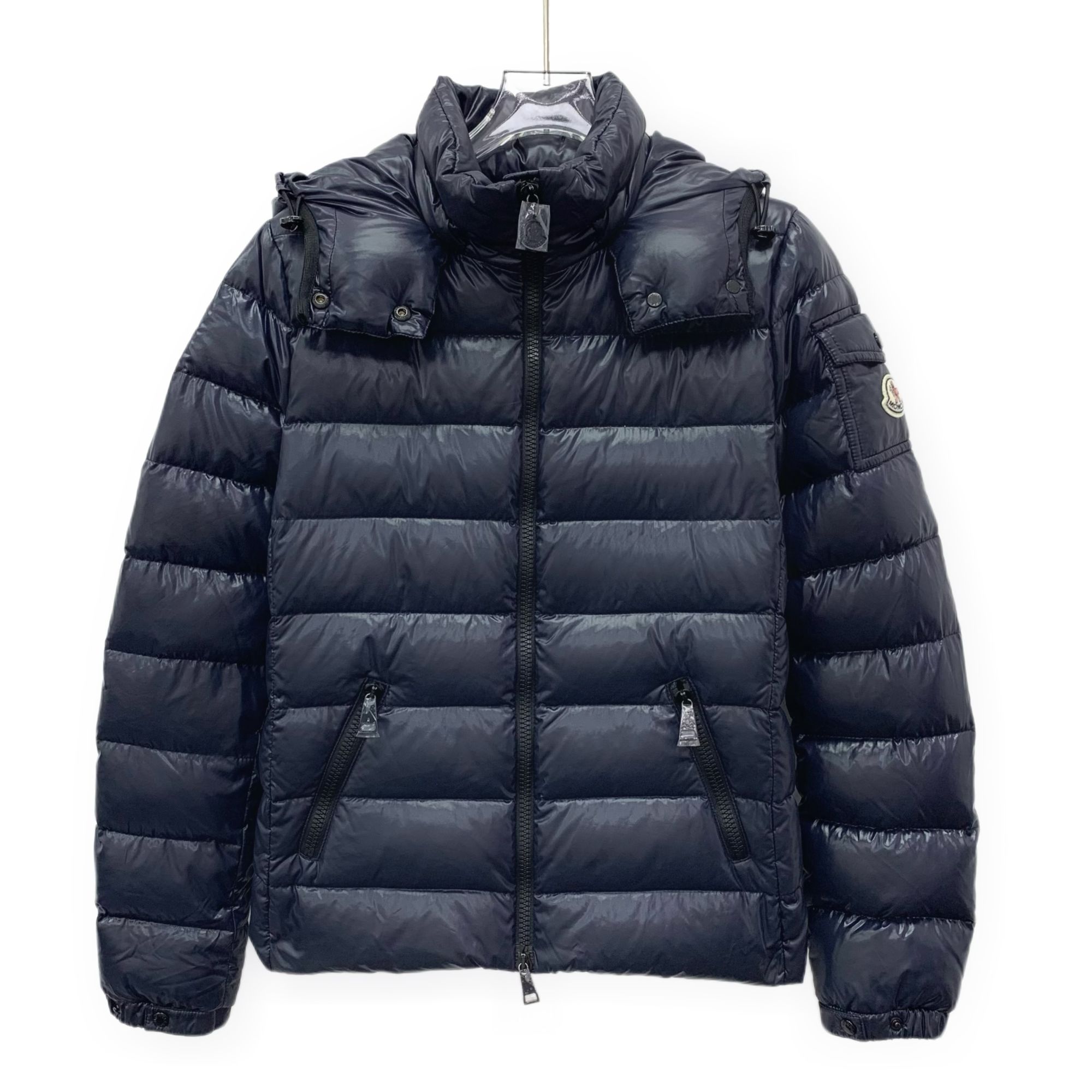 99新 MONCLER IW0491 立领徽标贴识羽绒服外套
