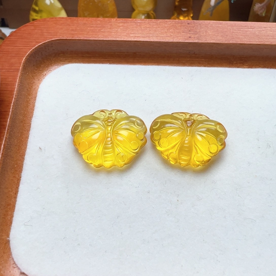 琥珀吊坠(不含链)未镶嵌