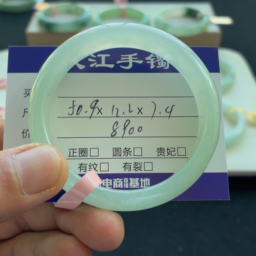 未镶嵌手镯翡翠                  