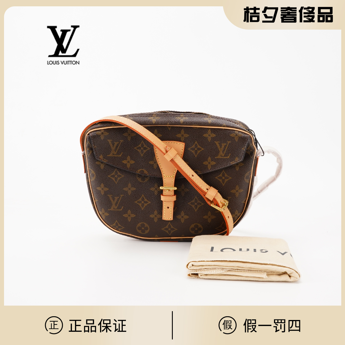 95新 LouisVuitton/路易威登 【诗诗】中古苹果马鞍包/换配皮