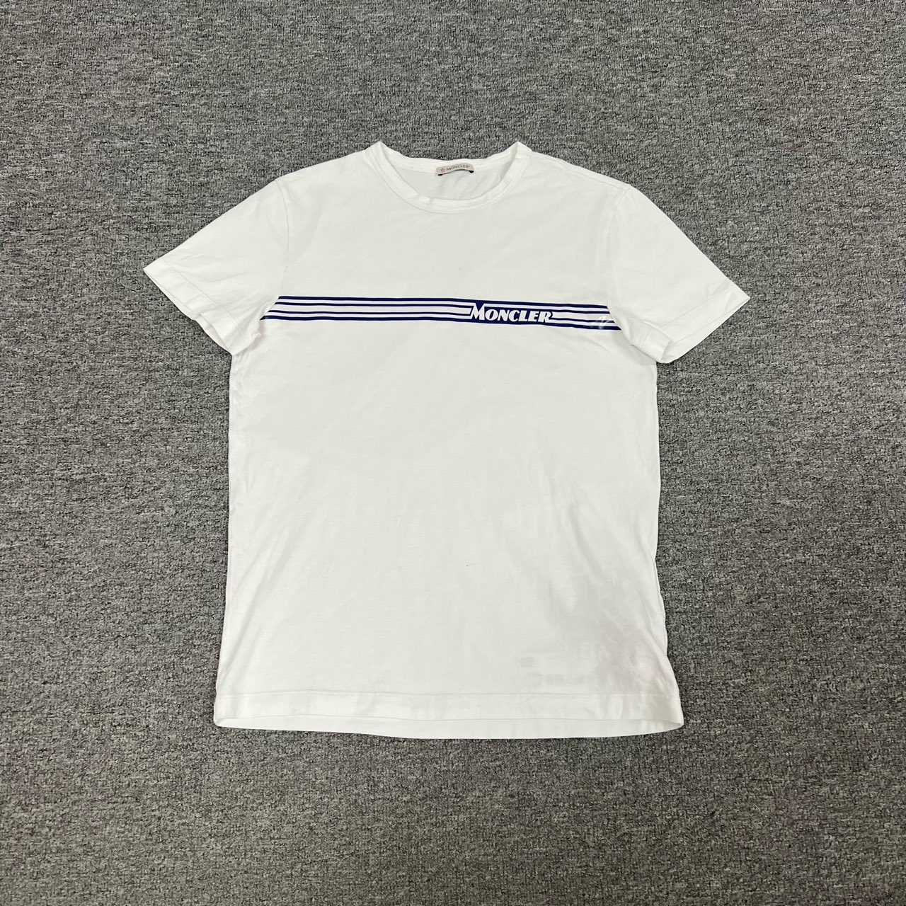 99新 MONCLER 蒙口 白色短袖T恤s