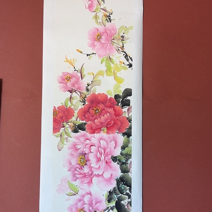 国画听兰老师花鸟