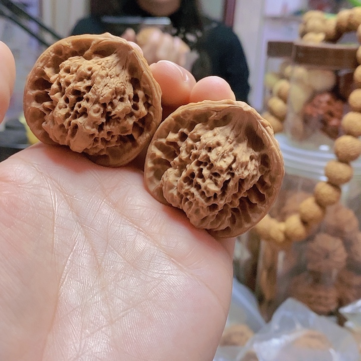 【闪购商品】文玩核桃把件42蛇头