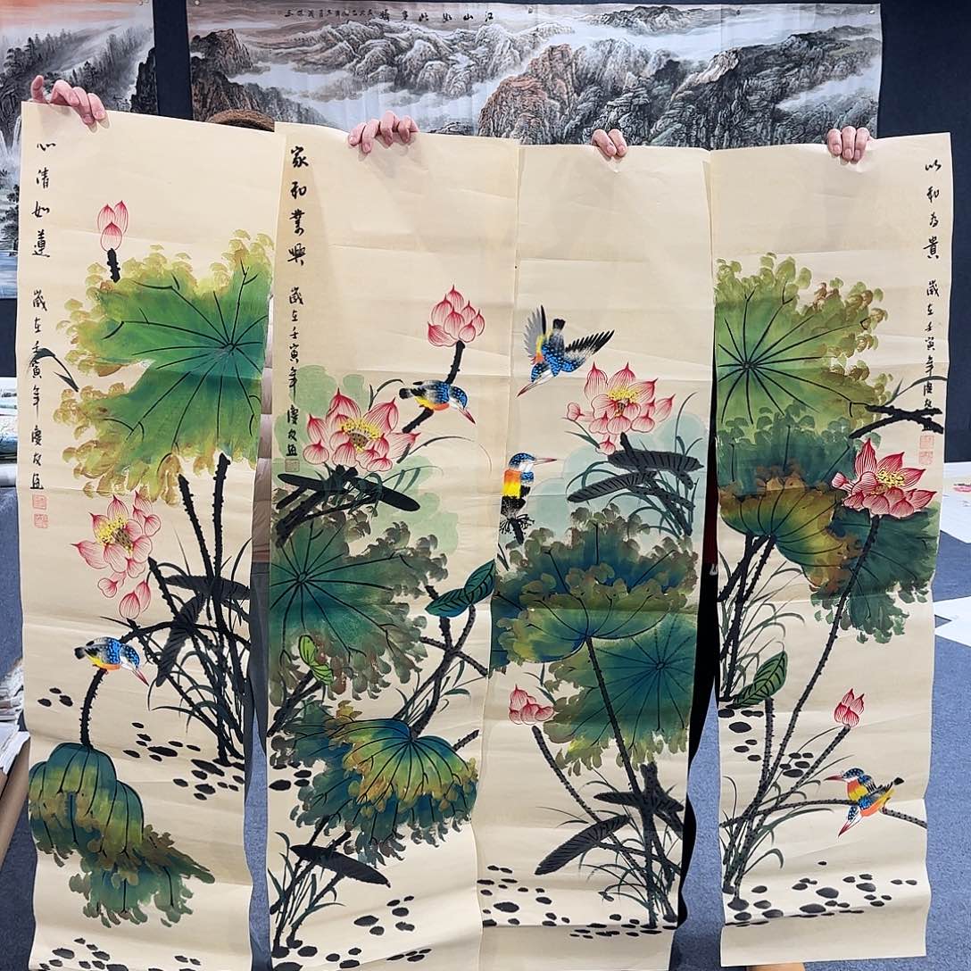 国画超级好看的一幅国画作品