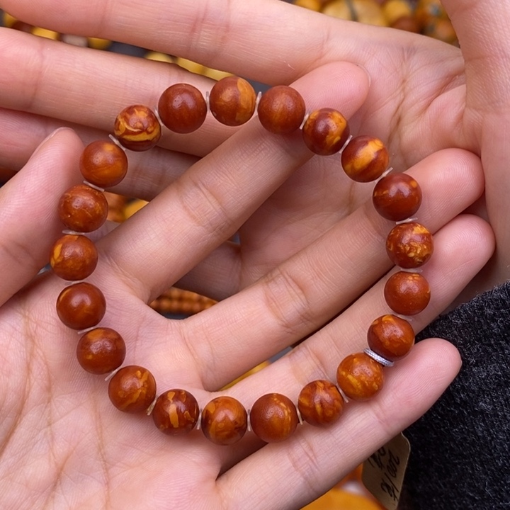 琥珀未镶嵌裸石蜜蜡M