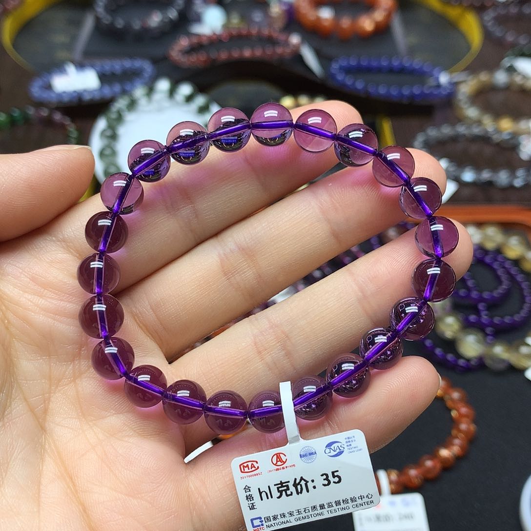 水晶手串未镶嵌手链