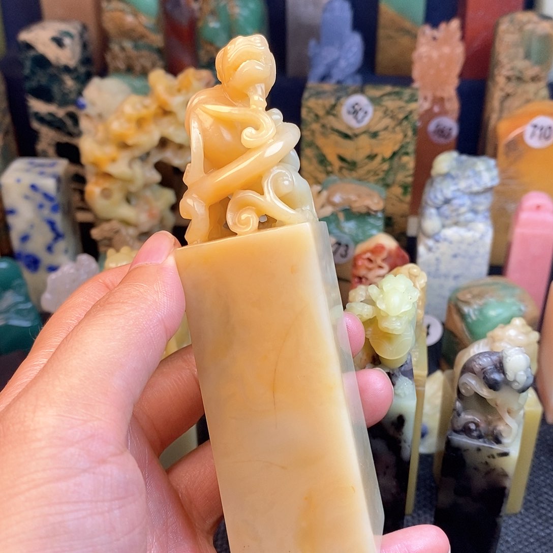 老挝石篆刻作品展