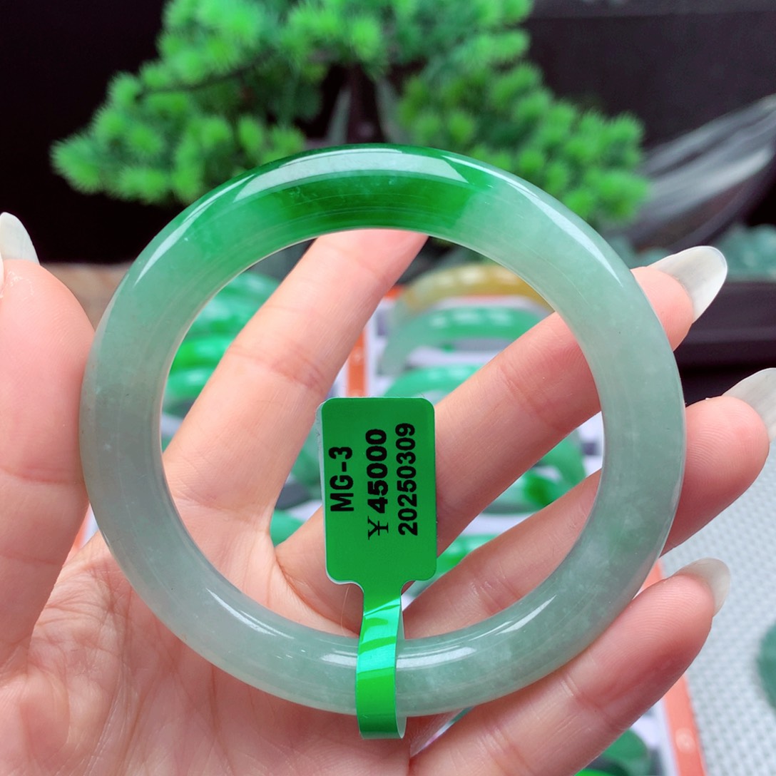 翡翠手镯未镶嵌翡翠