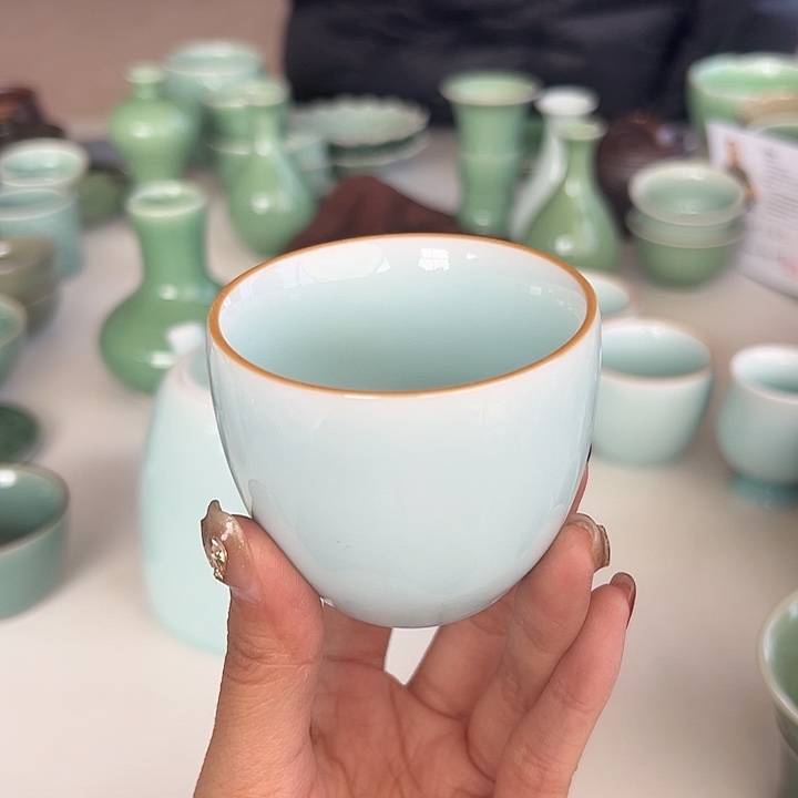 小米茶器龙泉青瓷
