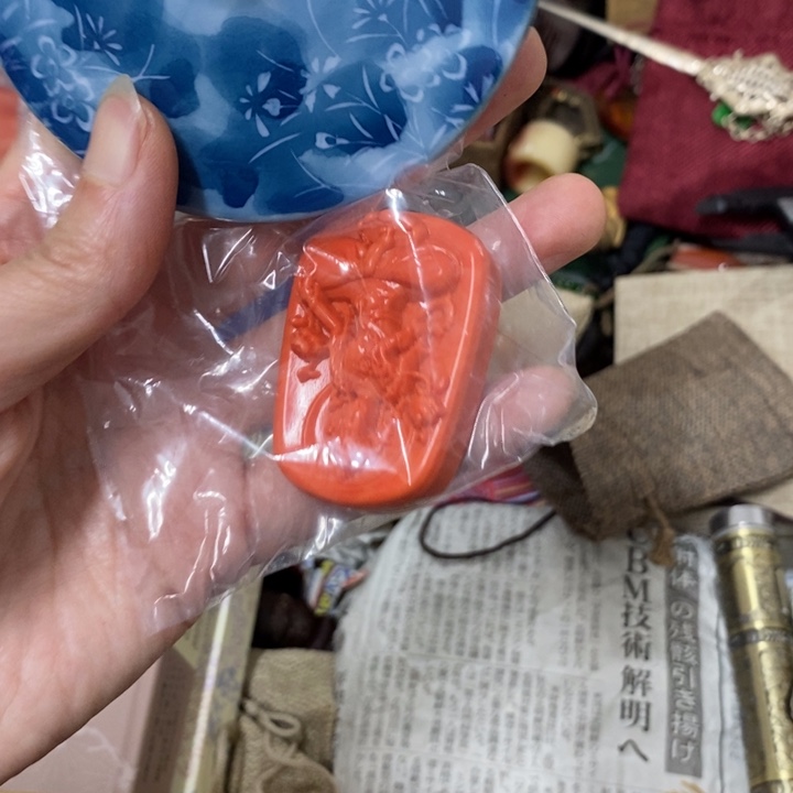 摆件中古工艺品一件