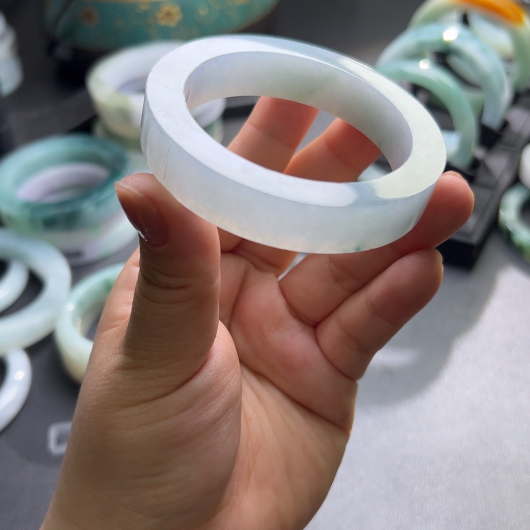 定制翡翠翡翠手镯未镶嵌七*