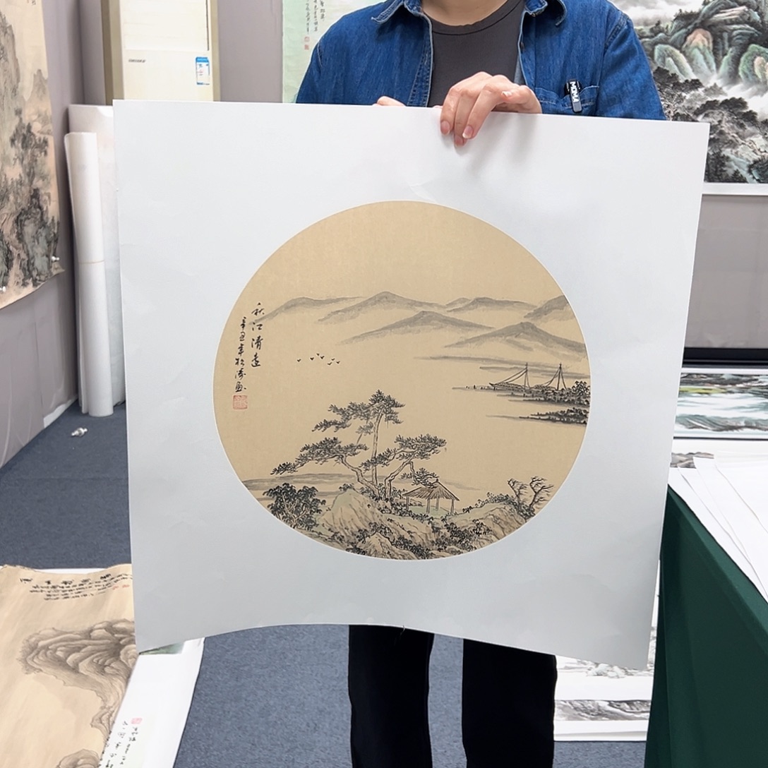 国画宣纸国画纯手绘作品