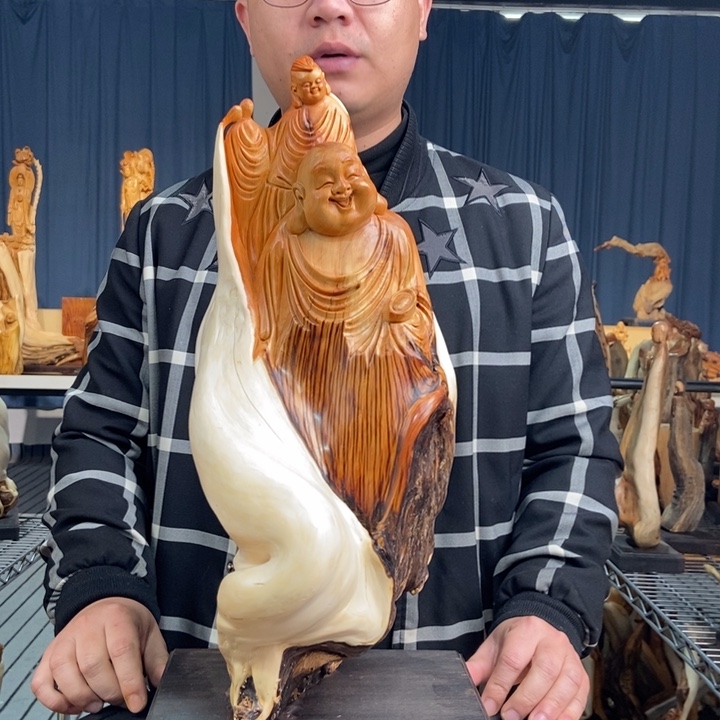 柏木（崖柏）随型摆件