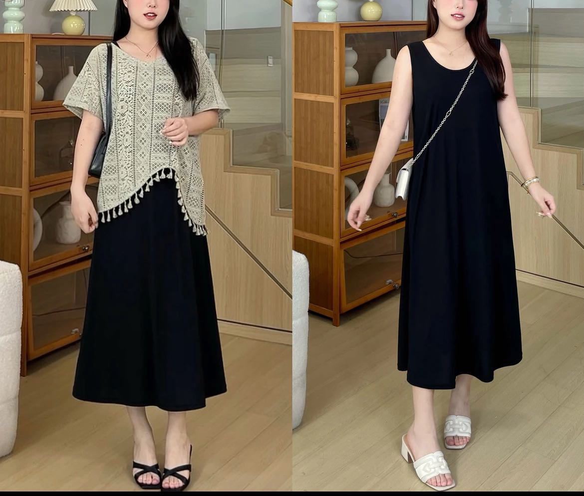 618新品现货～【度假时光】度假日大码胖妹妹连衣裙高端大气上档次