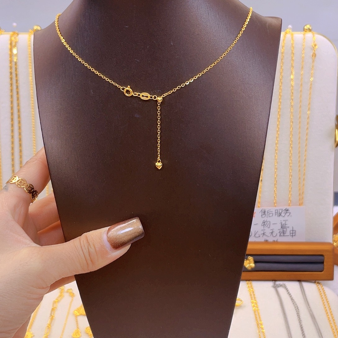 一物一证 先鉴后发 爱心抽拉闪O 1.98克