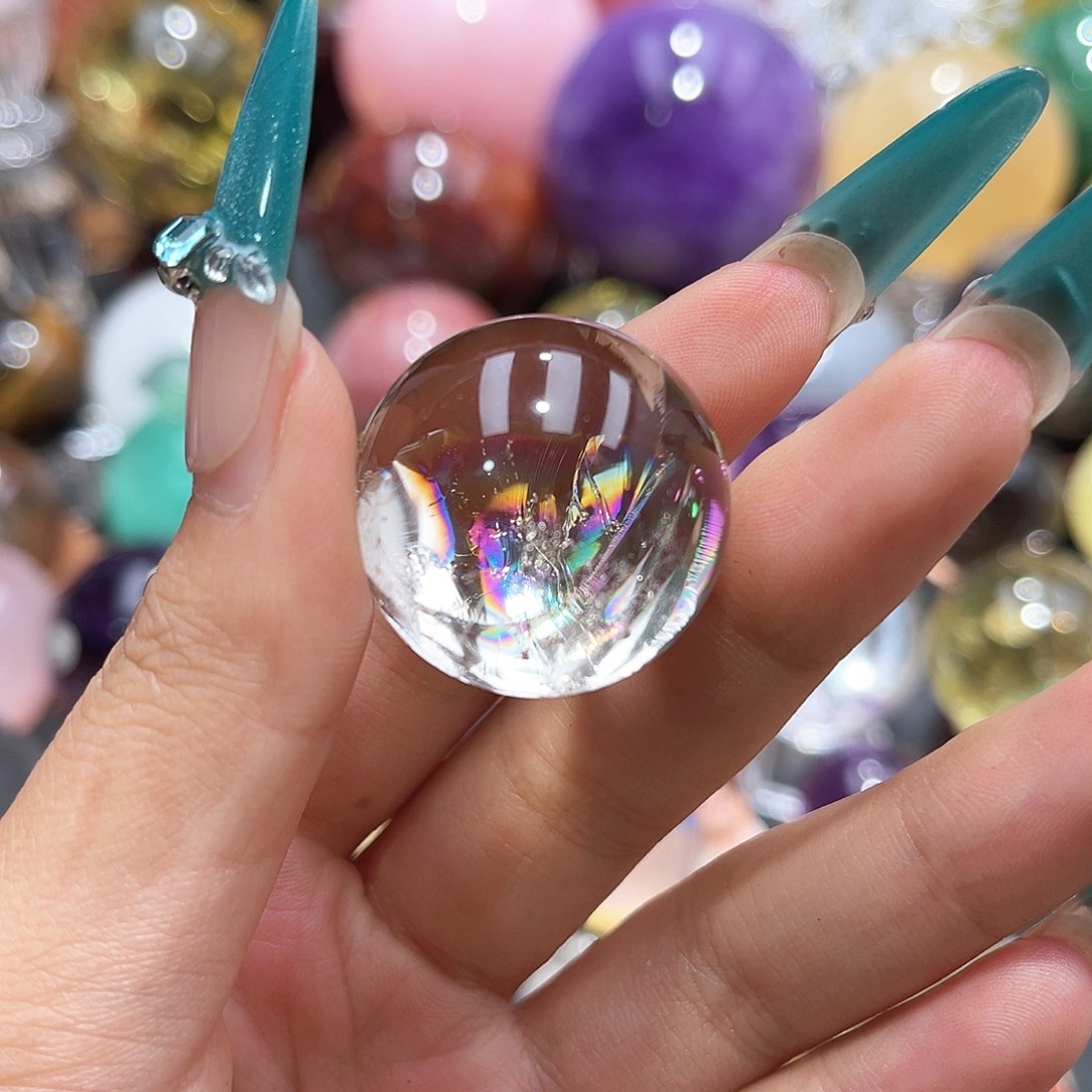 未镶嵌水晶珠宝半成品微瑕2.8