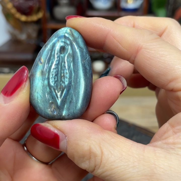 ᅟ***锦树脂石中古艺术品摆件