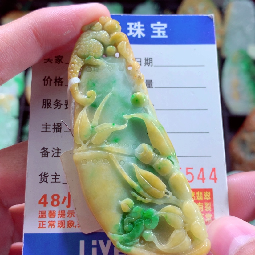 【闪购商品】翡翠颈饰未镶嵌挂件