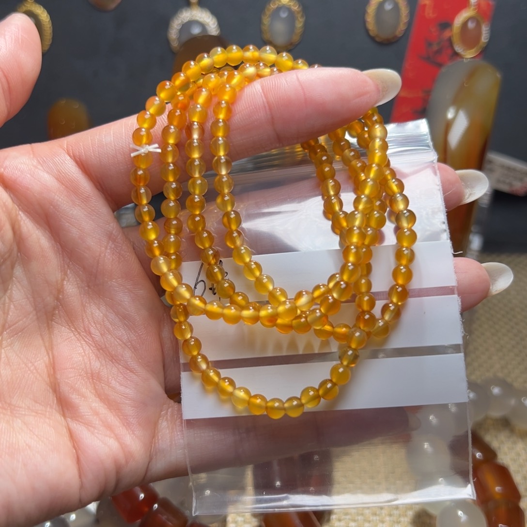 玛瑙/玉髓颈饰合金把****尘6