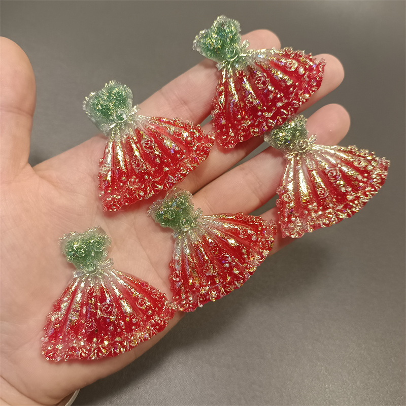 【许愿+对碰+隐藏】圣诞系列套装萤火虫夜光树脂配件手工DIY手工