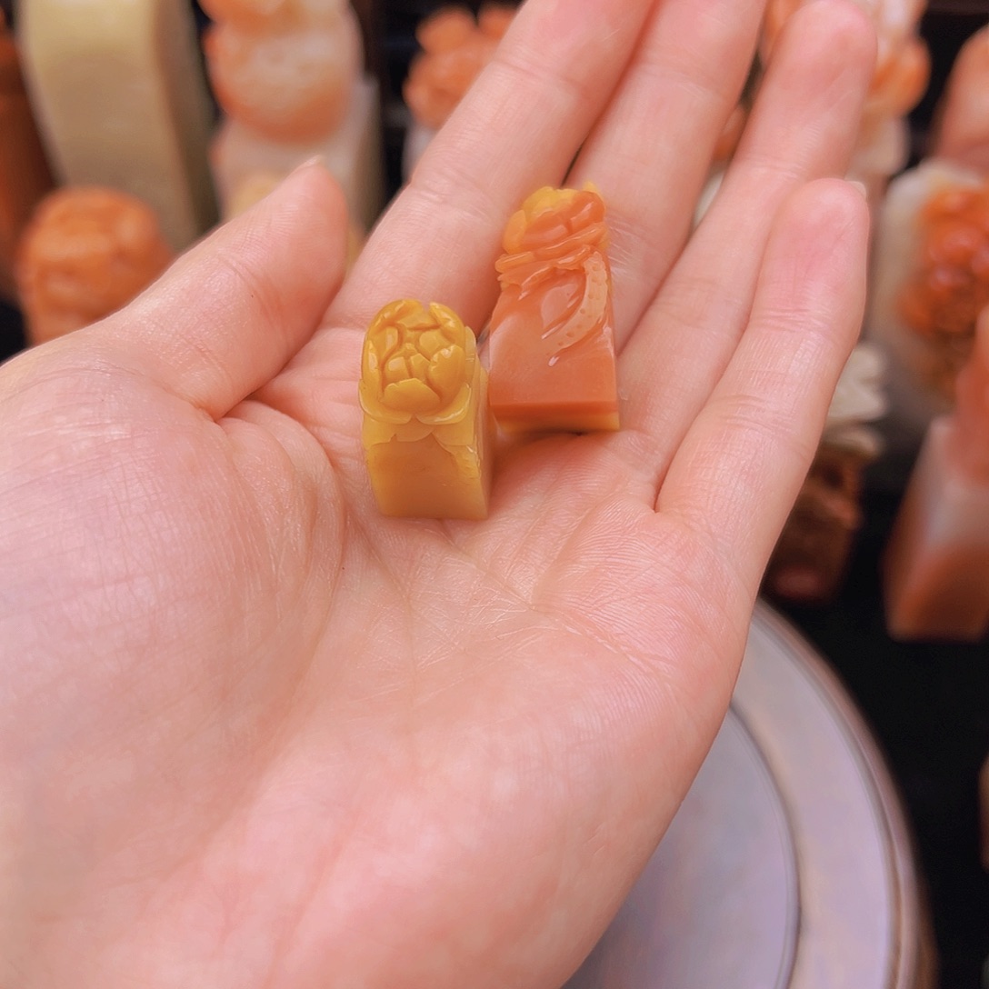 昌化石印石然****帅篆刻作品