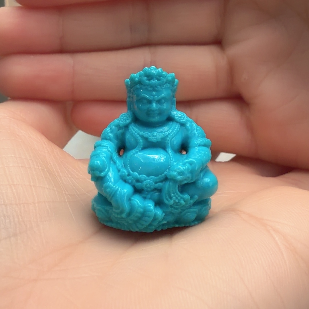 绿松石未镶嵌颈饰